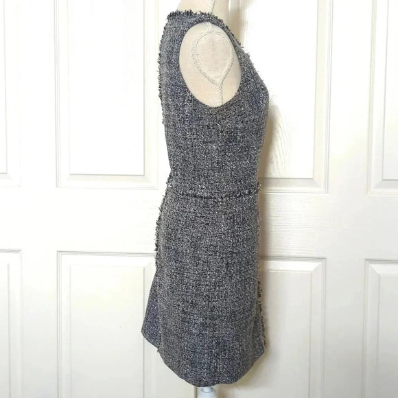 Michael Kors Sleeveless Tweed Shift Dress - Picture 6 of 7